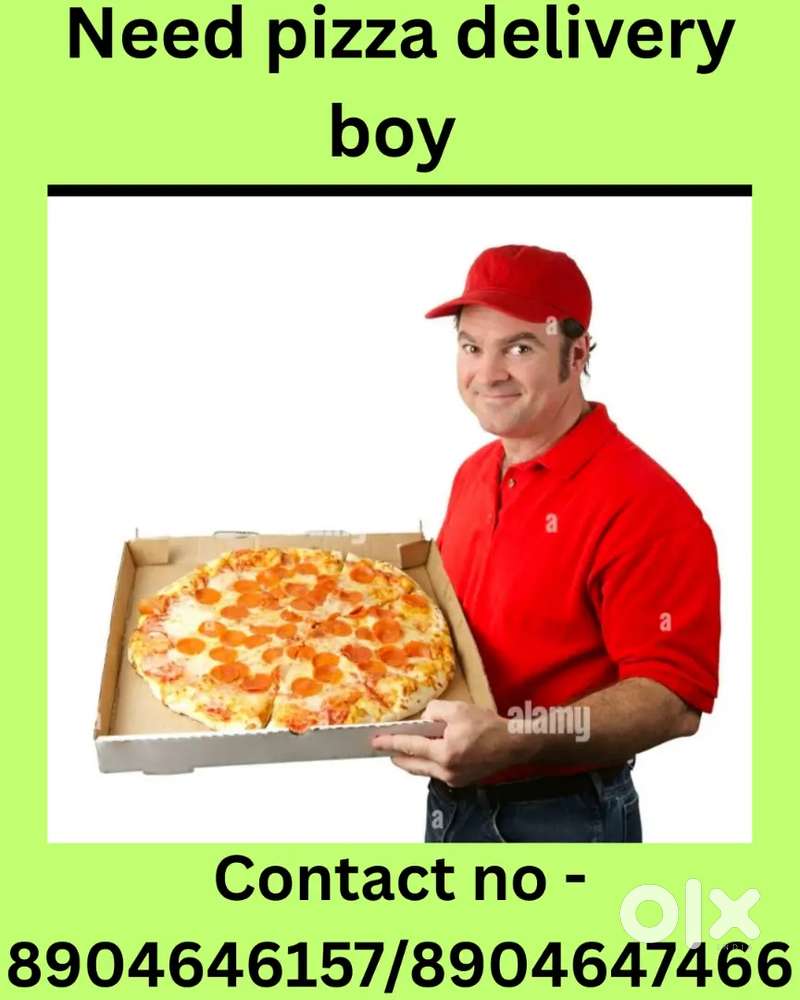 We are looking for pizza food delivery person ¹⁴