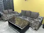 7 seater sofa with elegant table