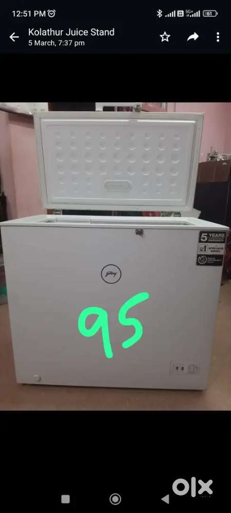 Deep freezer 2 in 1