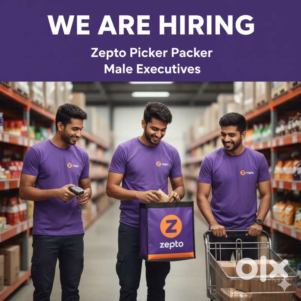 Elamakkara Zepto picker Packer Male Vacancy