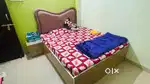 Bed wardrobe, site table, dressing table