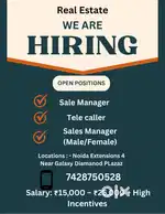 Real Estate Job Openings – Male & Female Candidates