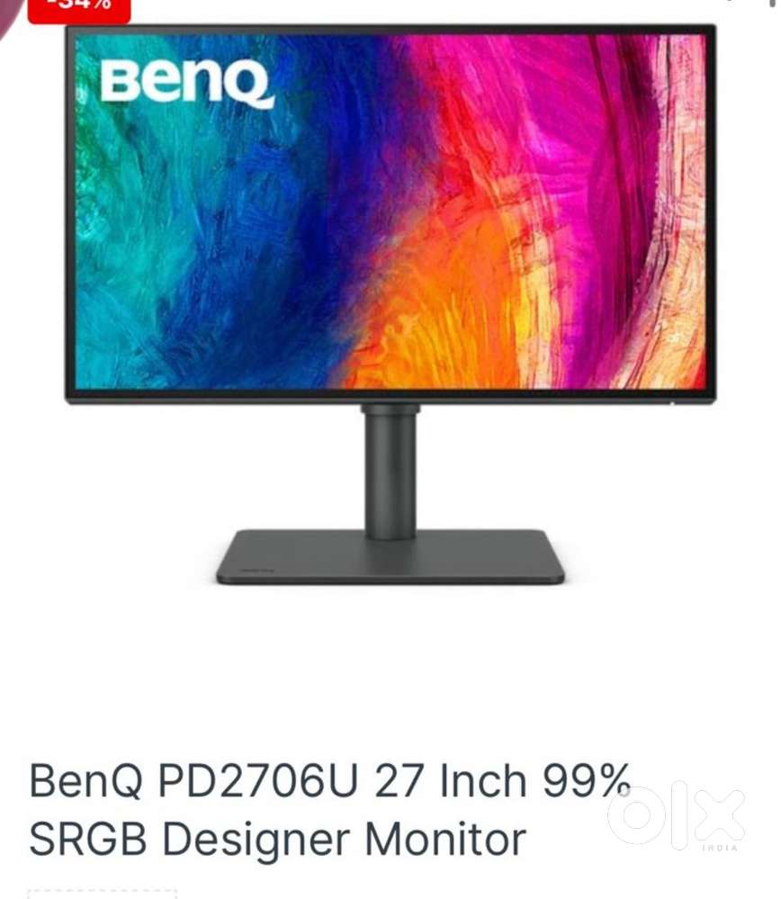 Benq pd27 inch monitor 4k photogrpahers