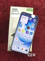 Oppo reno 14 8/256 full kit box neet condition