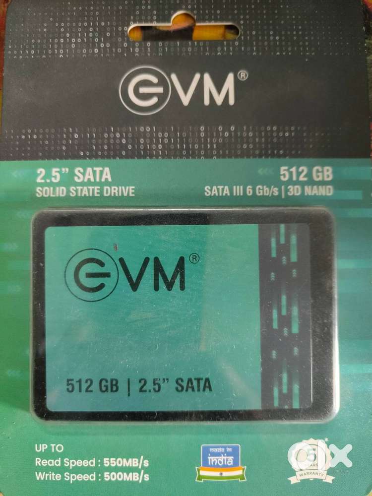 EVM SSD 512 GB 500MB/s