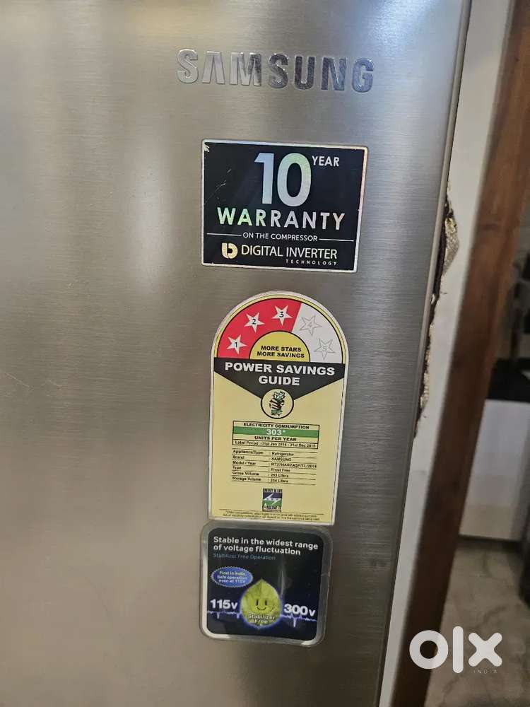 Samsung Fridge 254 Liters