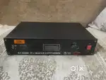 No remote. Its a 5.1 customized amplifer only for Rs 7,999. As in cond