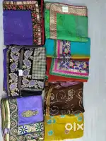 Sarees lot minimum order 50pcs