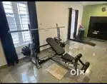 Bench press Big size , 7 feet rod & Preacher
