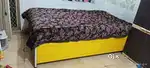 Metal bed with storage 6x4