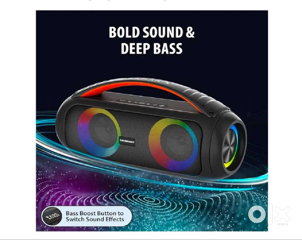 Blaupunkt Party Speaker 50W with mic and remote