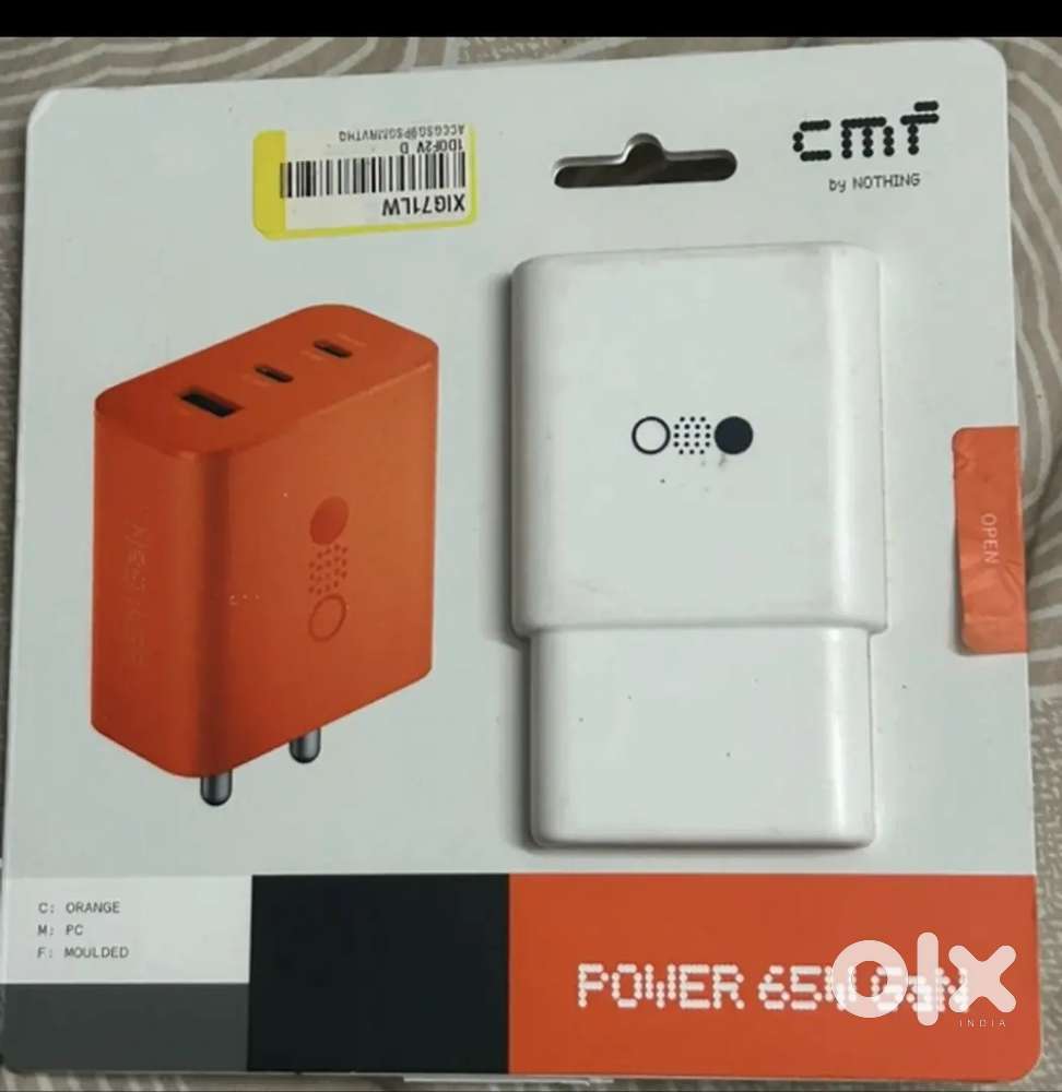 CMF by Nothing 65 W GaN Mobile Charger Adapter