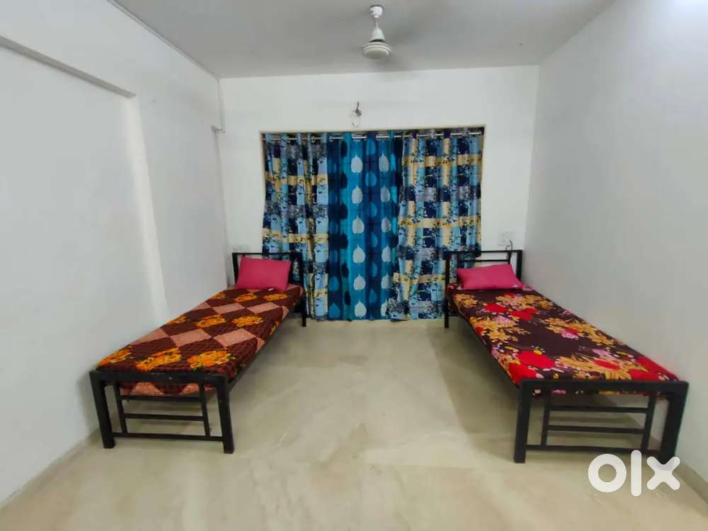 Zero brokerage charges boys pg double three sharing accommodation