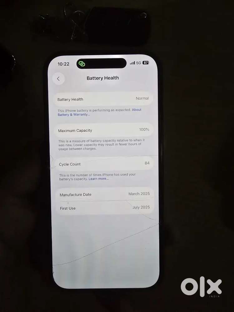 Iphone 16 Balck colour 256GB