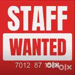 STAFF WANTED