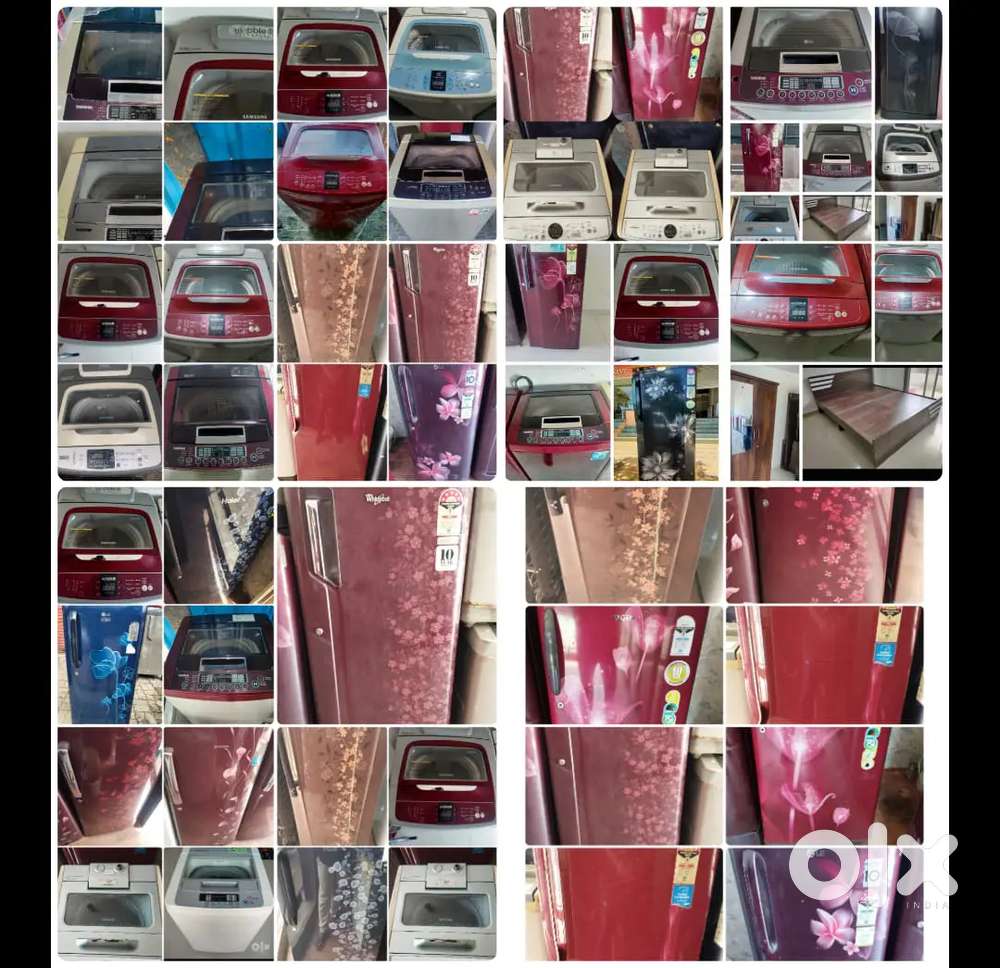 FRIDGE AND WASHING MACHINE ON RENT