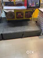 Shop extension base iron with storage