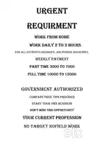 Work from home only for females