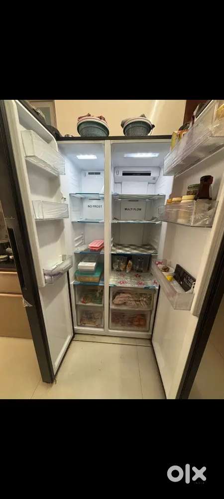 Selling Haier double door refrigerator