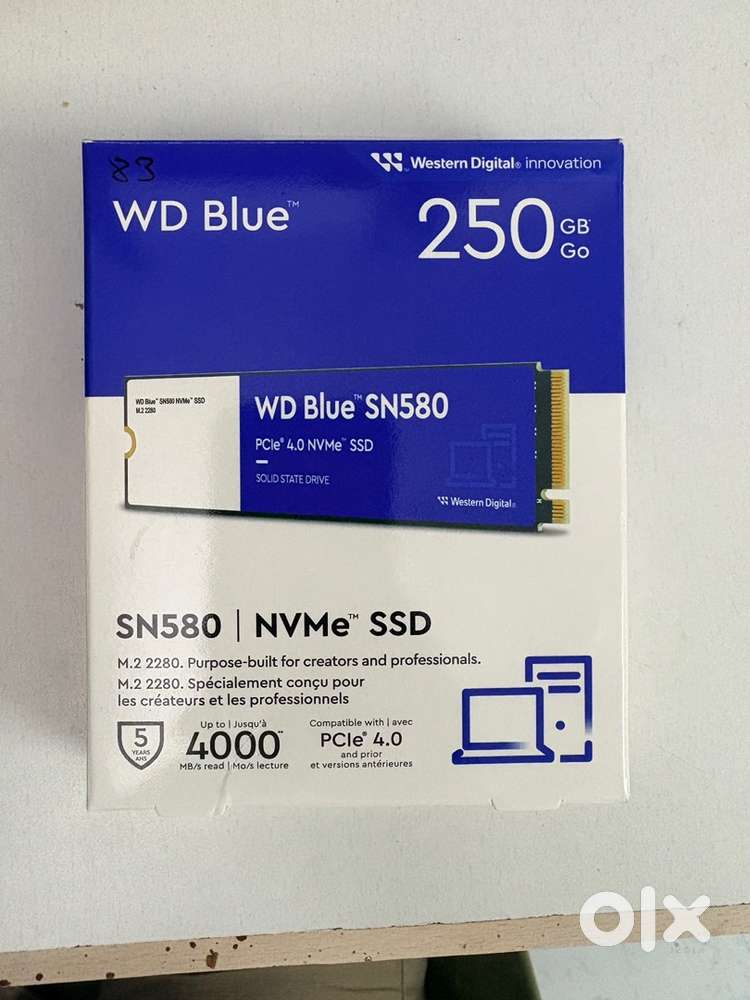 WD SSD 250 gb Blue