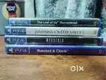PS4 GAMES FOR EXCHANGE