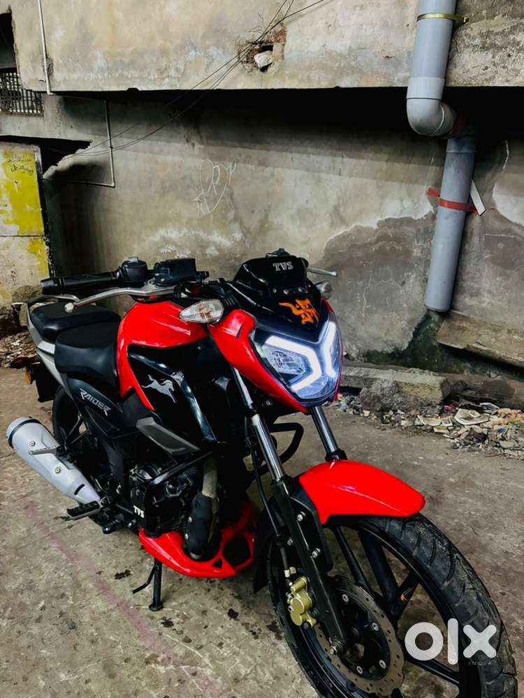 TVS Raider 125 on sale 12000 run