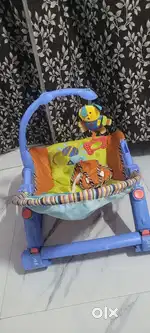 LuvLap Baby Rocker/Bouncer and Luvlap Stroller/Pram
