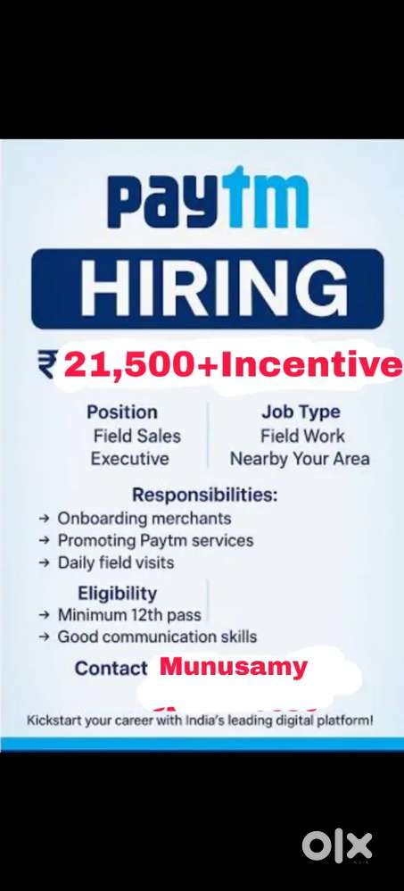Field sales executive