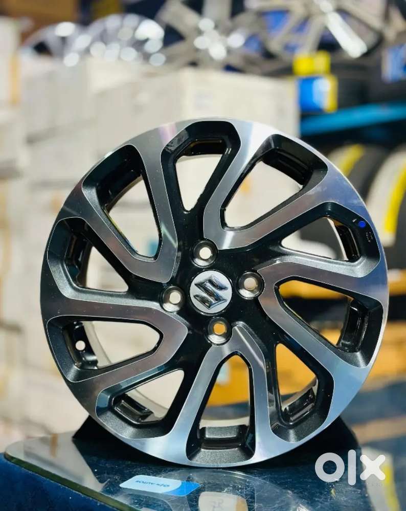 Baleno 16 inch diamond cut OEM Alloy wheels set of four new box piece