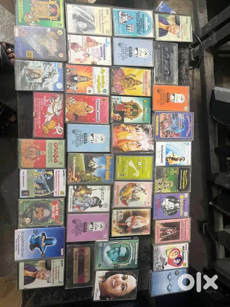 Telugu cassettes Devotional available and other languages