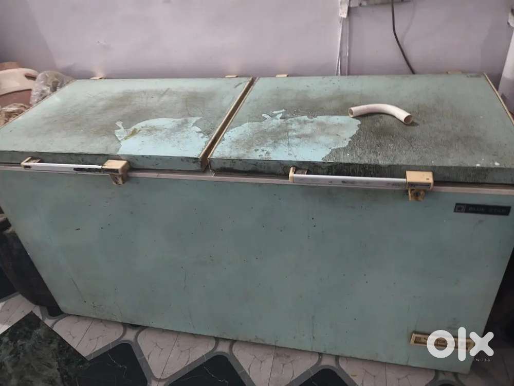 Good condition blue star fridge