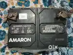 Amaron Battery and charger- Perfect for Food Cart Lighting.