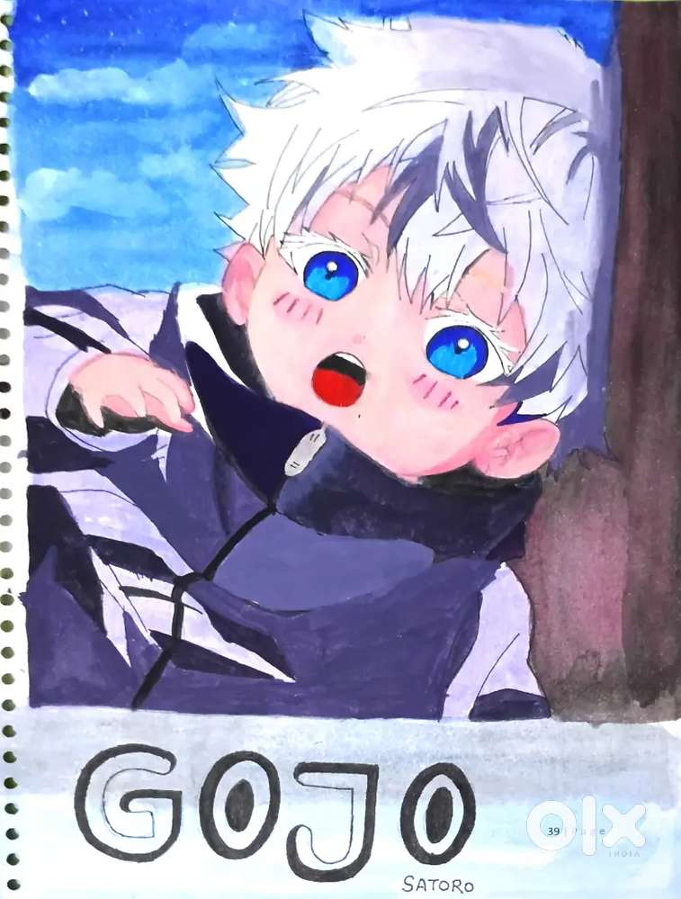 Gojo Saturo cute drawing