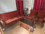 Teak wood sofa set
