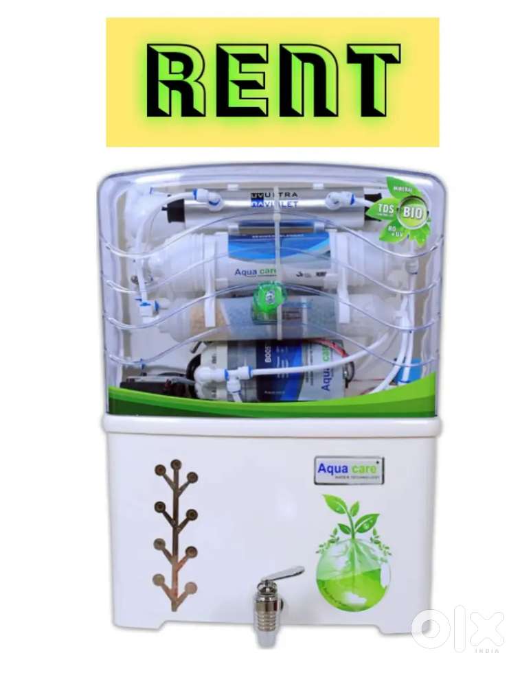Water purifier available on rent