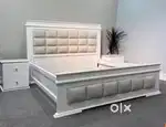 King size bed dressing table lakadi