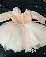 Party Wear Frock for 1-Year-Old Girl – One Time Used