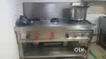 Brand New Chinese Range with 3 Burners.