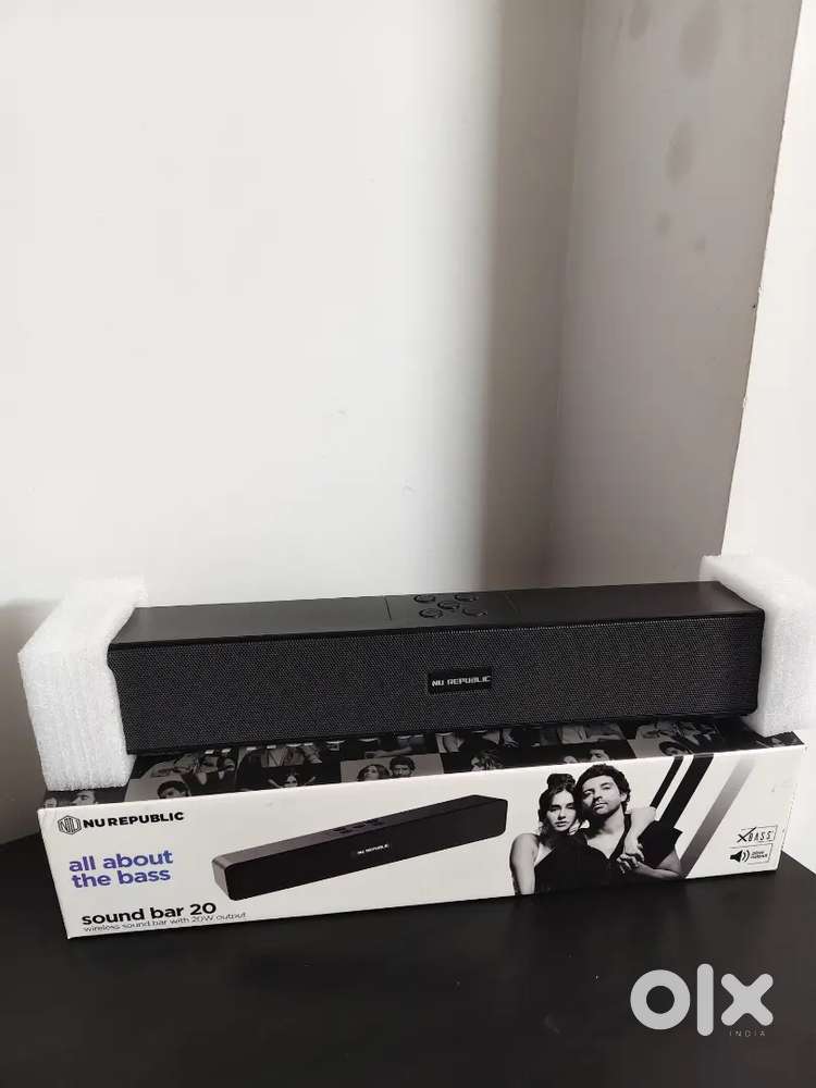 Nu Republic 20 Watt soundbar Totally new with accessories