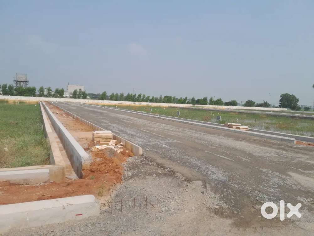 Near Kankipadu toll gate lay out plots for sale