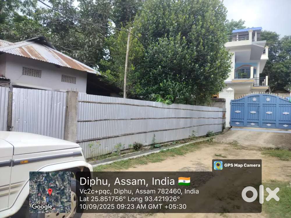 Urgent  need of money land with house for sale at pirbi market