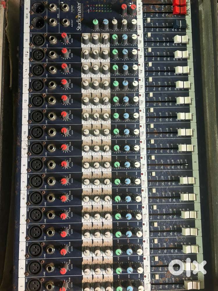 Studiomaster Air 16 Mixer . With Flight case . Good Condition