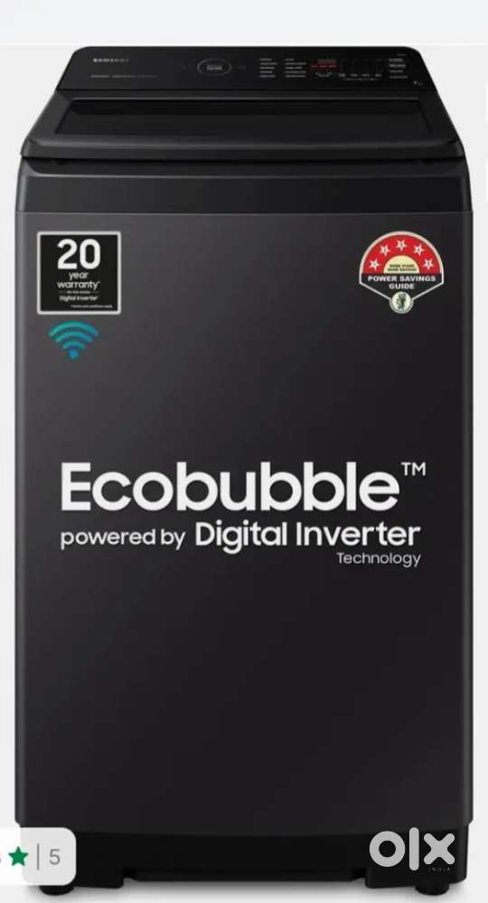 Samsung washing machine 7kg top load with wifi enbild fully automatic