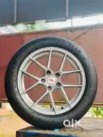 17 Inch 5 Hole 112/114 Pcd 4 Used Inforged Alloys & 215/55/17 4 Tyers