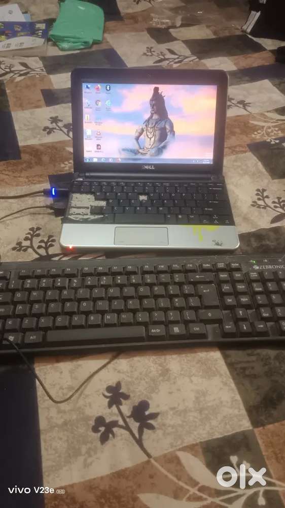 Dell mini leptop 1+128=hai battery khrb Or kybord and chrger