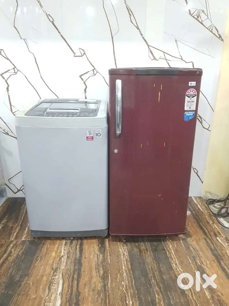 Lg 5 Star ratings refrigerator & lg smart inverter washing machine*/*