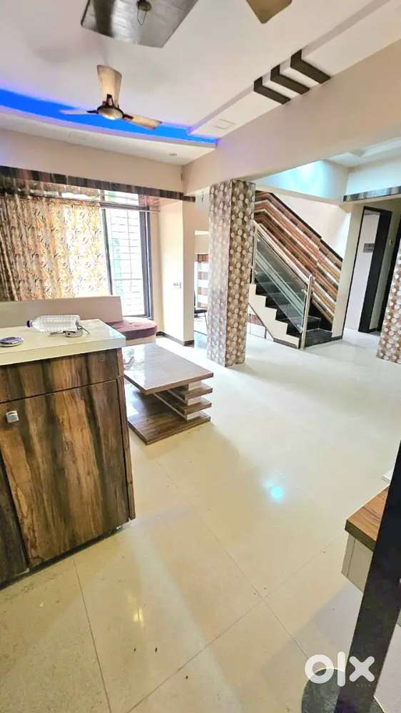 3 BHK Fully Furnished Duplex Flat for Rent in Gokul Township