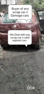 We Buy all scrap car n valid expired cars n unused cars