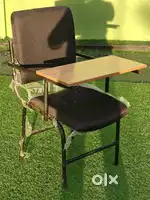 Folding desk with chair