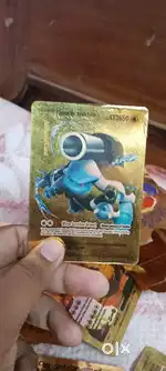 Golden Pokemon card